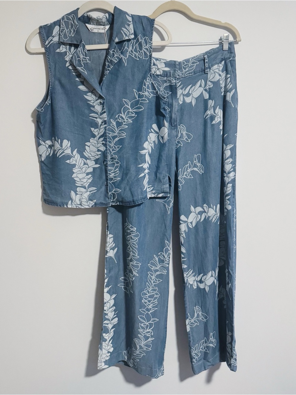 Fighting Eel - Plumeria Lei Lyocell Set